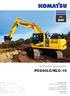PC240LC/NLC-10. Hydraulisk grävmaskin PC 240