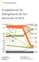 Energibalanser för Östergötlands län och kommuner år 2013