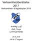 Verksamhetsberättelse 2017 Verksamhets- & åtgärdsplan 2018