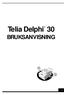 Telia Delphi 30 BRUKSANVISNING