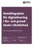 Handlingsplan för digitalisering i för- och grundskola