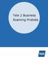 Tele 2 Business Roaming Prislista