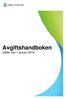 Avgiftshandboken Gäller från 1 januari 2018