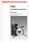 FMM. FluidMonitoring Module. Bruksanvisning. Svenska (Översättning av originalanvisning) Dokumentnr: c