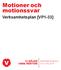 Motioner och motionssvar