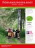 Församlingsbladet. Svärdsjö - Enviken. sommar = musik KON FIRM ATION SOMMAR kyrkogårdarna. inte som du tror?