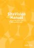 SiteVision Manual. för dig som jobbar med Falu kommuns webb