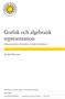 Grafisk och algebraisk representation