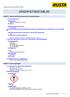 SÄKERHETSDATABLAD. AVSNITT 1: Namnet på ämnet/blandningen och bolaget/företaget. 1.1 Produktbeteckning Handelsnamn. Reflekt Fönsterfärg & Allround