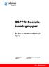 SSPFR/ Sociala insatsgrupper