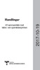 1 (3) Kallelse/Föredragningslista Sammanträde med hälso- och sjukvårdsstyrelsen den 19 oktober 2017 Plats: Sessionssalen, Residenset, Vänersborg Tid: