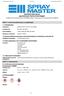 SÄKERHETSDATABLAD MASTER RUST PROTECTION PRIMER I enlighet med Förordning (EG) Nr 1907/2006, Bilaga II, ändrad genom Förordning (EG) Nr 453/2010
