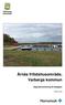Årnäs fritidshusområde, Varbergs kommun Dagvattenutredning till detaljplan
