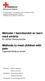 Metoder i bemötandet av barn med smärta En allmän litteraturstudie. Methods to meet children with pain A general literature review