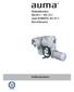 Vridsektordon SG 05.1 SG 12.1 med AUMATIC AC 01.1 Non-Intrusive