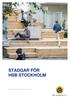 STADGAR FÖR HSB STOCKHOLM. Baserat på 2011 års stadgar, version 2