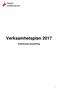Verksamhetsplan Kommunal utveckling