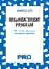 ORGANISATORISKT PROGRAM