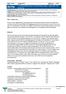 Doknr. i Barium Dokumentserie Giltigt fr o m Version su/med Trombocythämning vid ischemisk stroke - alternativ och testning