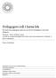 Pedagogers roll i barns lek