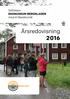 ÅRSREDOVISNING Stiftelsen EKOMUSEUM BERGSLAGEN med 61 Besöksmål. Årsredovisning 2016