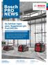 Bosch PRO NEWS. Du behöver ingen paus. Byggplatsen gör. ProCORE18V. Ostoppbara Bosch-hammare NitroDur-kampanj