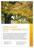 Delårsrapport januari - september 2012