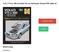 Volvo V70 &; S80 (Swedish) Service and Repair Manual PDF ladda ner LADDA NER LÄSA. Beskrivning. Författare:.