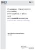 PLANERING FÖR EFFEKTIVT INTEGRATION AV BYGG- BYGGANDE: OCH LEVERANSPROCESSERNA ID: Avrapportering Etapp 1: Identifiering av problemområden