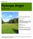 Nytorps ängar INVENTERINGSRAPPORT. Haninge kommun. Naturen på lika villkor. Datum: 27/7 2016