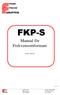 FKP-S Manual för Frekvensomformare