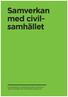 Samverkan med civilsamhället