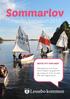 Sommarlov. i Lessebo kommun 2017 GRATIS ATT VARA MED!