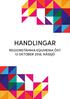 Handlingar. Regionstämma equmenia öst 13 oktober 2018, Nässjö