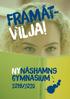 Framåtvilja! Nynäshamns gymnasium 2019/2020