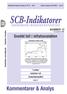 SCB-Indikatorer. Kommentarer & Analys. Snabbt fall i inflationstakten NUMMER 12. I mitten Industrin i ett branschperspektiv