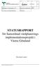 STATUSRAPPORT för Samordnad vårdplanerings implementationsprojekt i Västra Götaland