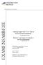 EXAMENSARBETE. - En litteraturöversikt. - A literature review. Examensarbete inom ämnet omvårdnad C- Nivå 15 Högskolepoäng Hösttermin 2009