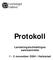 Protokoll. Landstingsfullmäktiges sammanträde. 1-2 november 2004 i Halmstad