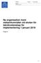 Ny organisation inom mekanikområdet vid skolan för teknikvetenskap för implementering 1 januari 2019