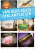 VÄRLDENS BÄSTA REKLAMPLATSER KATALOG HÖST #populär. #dörröppnare. #mediemix. #plastprint