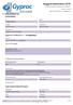 Byggvarudeklaration GRUNDDATA. Dokumentdata. Gyproc GF 15 PROTECT F Brandgipsskiva. Saint-Gobain Sweden AB Gyproc. Artikel-nr/ID-begrepp