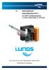 Monteringsmanual Universalstyrning 5/UNI-FT för LUNOS Ventilationsenheter: e 2, e 2 neo, e 2 kort,e 2 mini, e go, RA 15-60