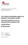 Hur vårdens bemötande upplevs av patienter med psykisk ohälsa How the treatment of care is experienced by patients with mental illness