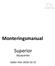 Monteringsmanual. Superior