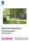 Sunne kommun Kvartalsrapport