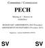 PECH. Committee / Commission. Meeting of / Réunion du 03/09/2014. BUDGETARY AMENDMENTS (2015 Procedure) AMENDEMENTS BUDGÉTAIRES (Procédure 2015)