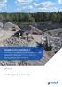 SAMRÅDSUNDERLAG. Ansökan om tillstånd för fortsatt bergtäkt mm inom fastigheten Velamsund 1:1 och Knarrnäs 1:1, Nacka kommun, Stockholms län