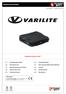 Varilite ProForm NX TM