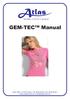 GEM-TEC Manual. Box 7035 S Solna Tel: Fax: